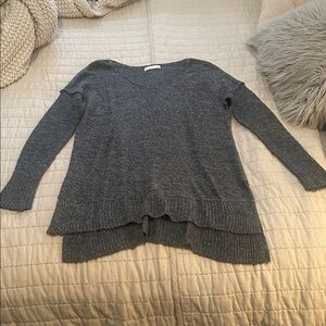 Abercrombie & Fitch grey Knit Sweater